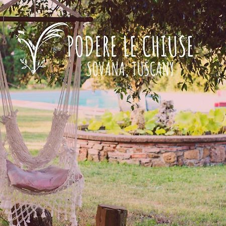 Podere Le Chiuse Sovana Eksteriør bilde